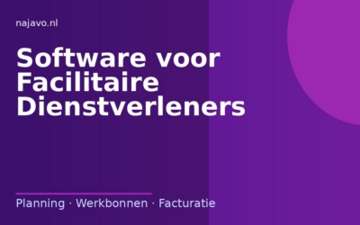 Software voor facilitaire dienstverleners: coördineer inspecties vanuit één platform